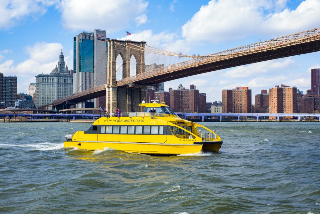 East River Water Taxi,  places to visit in Brooklyn